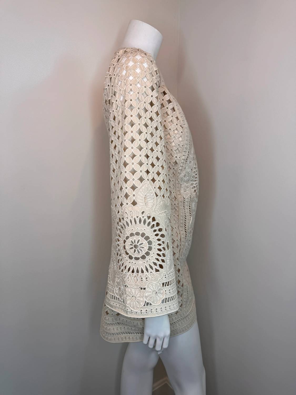 Zimmermann - Indra Embroidered Mini Dress