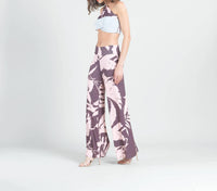 CLARA SUNWOO Palazzo Pants in floral coco - women's pants - alternate view