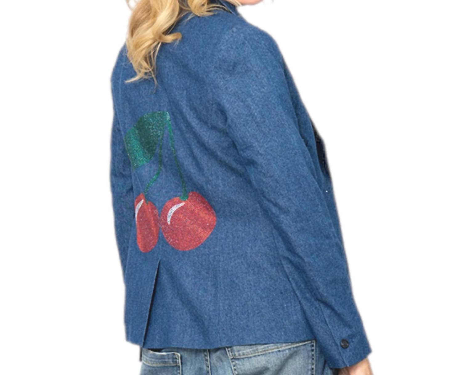 Hipchik - Crystal Cherries Blazer