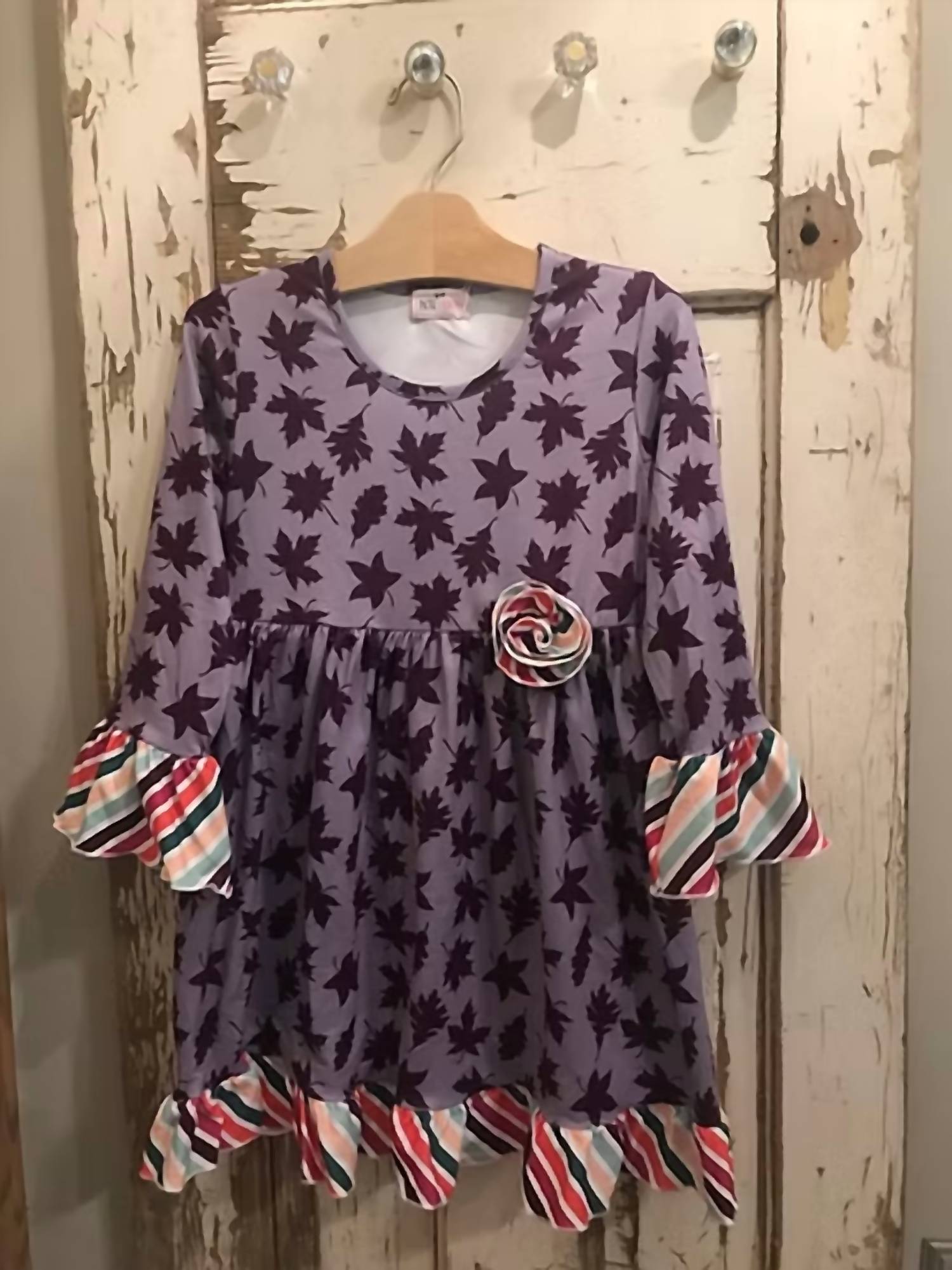 Pete + Lucy - Girls Leaf Dress