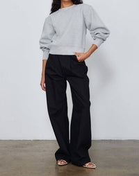 Ruadh Jura Crewneck Sweatshirt in heather grey - women's top - view 5