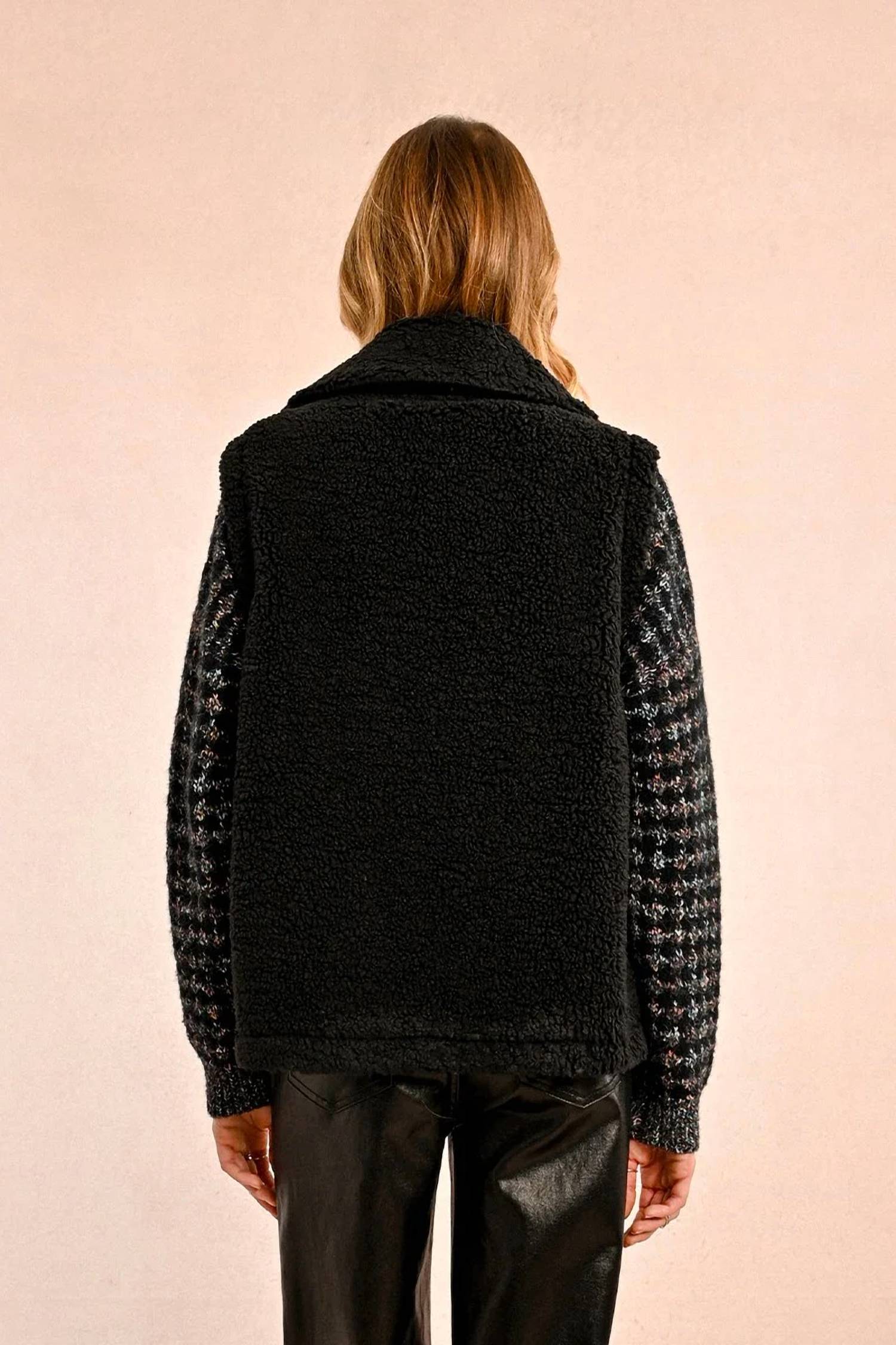 Molly Bracken - Sleeveless Sheepskin Effect Vest