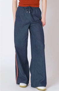 Dex Clothing - Side Stripe Wide Leg Jeans