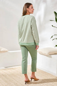 Tribal - Fly Front High Rise Capri