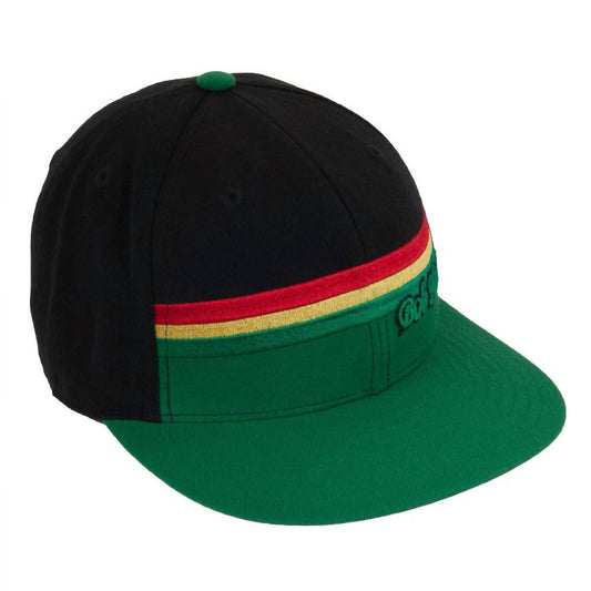 Bob Marley - Men's Rasta Stripe Fitted Cap