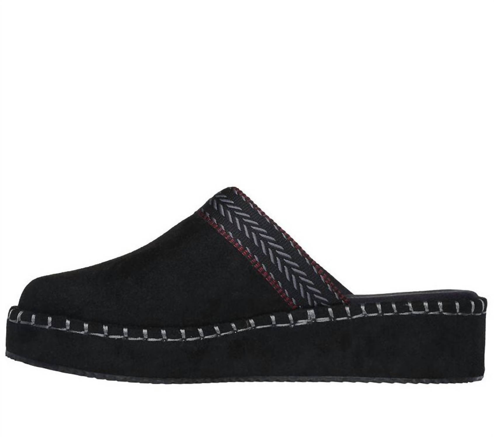 Skechers Women's Rosey Rise-chill Clog in black - women's shoe