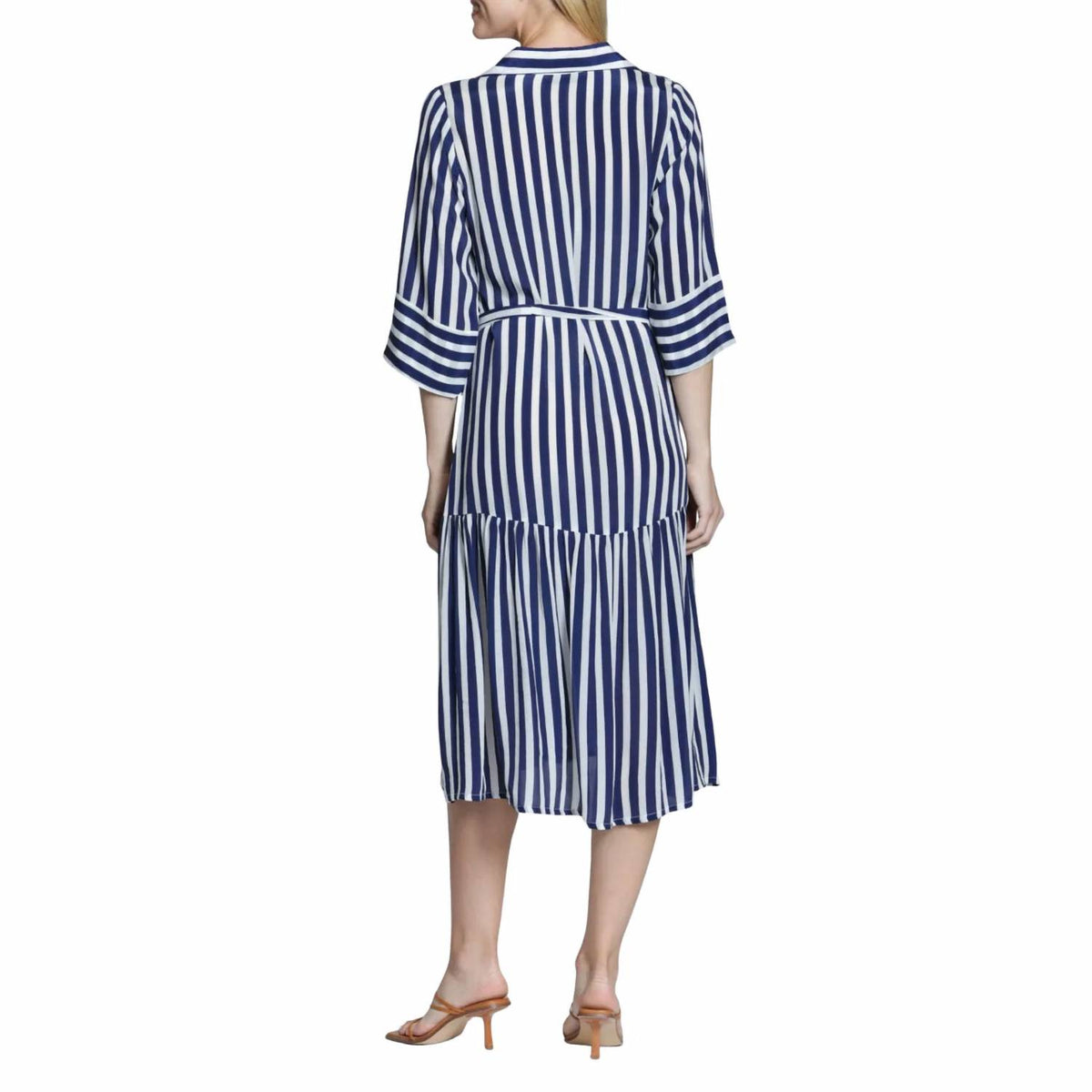 Apny - Women's Half Placket Dress