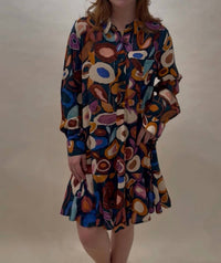 Ivy Jane - Abstract Print Shirtdress