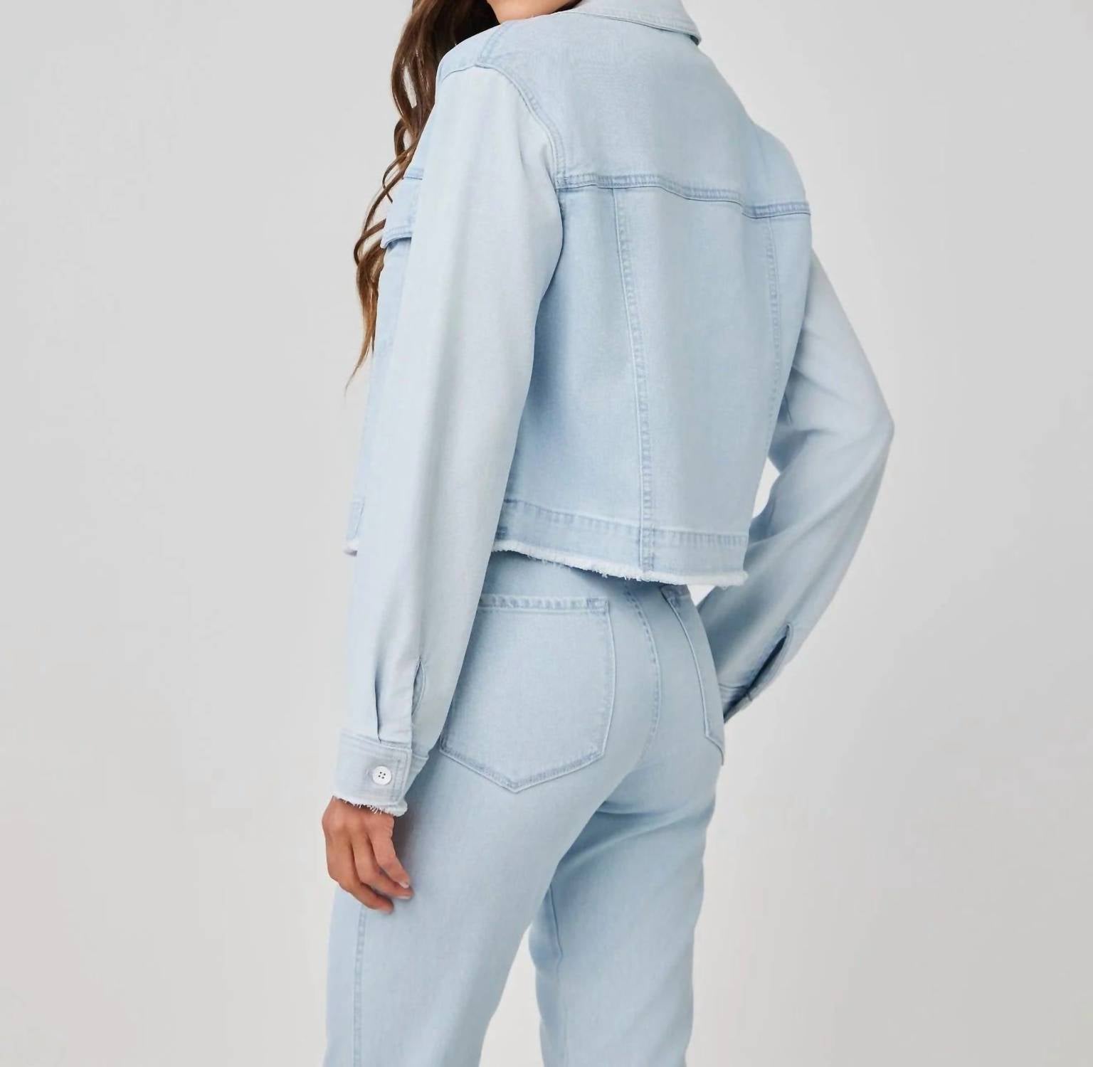 Bella Dahl - Coco Frayed Mix Denim Jacket
