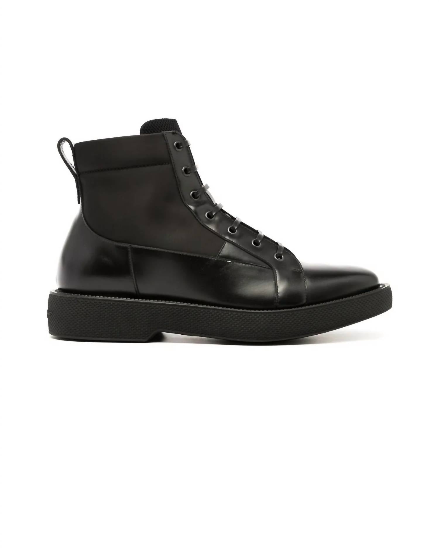 Salvatore Ferragamo - Men's Paul Lace-up Biker Boots