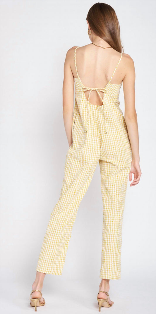 En Saison - Linen Blend Jumpsuit