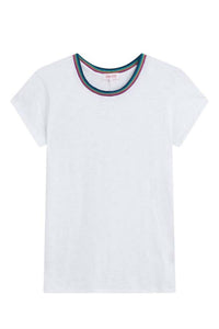 Goldie - Summer Rainbow Ringer Tee
