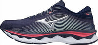 MIZUNO Women's Wave Sky 5 Running Shoes in navyblue pink 1 - women's shoe