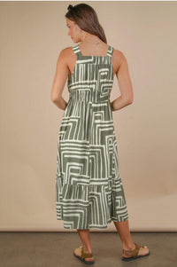 Very J - Printed Maxi Dress