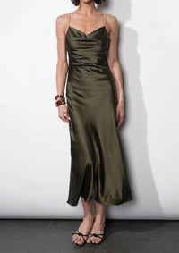 Greylin - Leah Jewel Strap Maxi Slip Dress