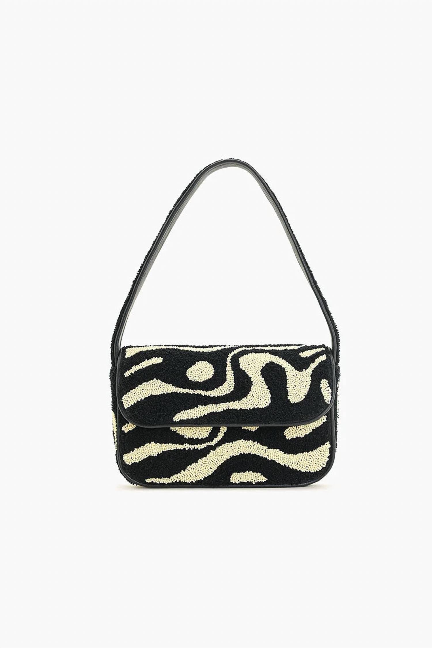 America & Beyond - Women's Soho Inked Tufted Shoulder Bag