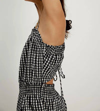 Free People - Retro Heatwave Gingham One-piece