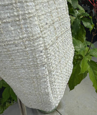 Sincerely Ours Women's Helena Tweed Shorts in white - women's shorts - detail view