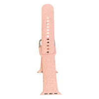 Strawberry Avocados - Women's Leopard Engraved Waterproof Adjustable Apple Watch Band
