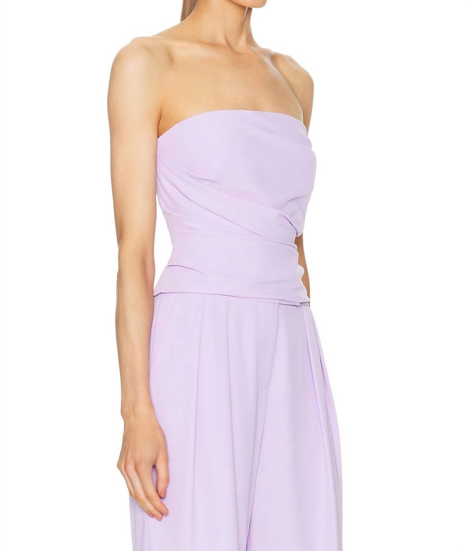The Sei - Pleated Bustier Top