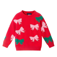 Andy & Evan Infant 3 Piece Sweater Set in red - item - view 4