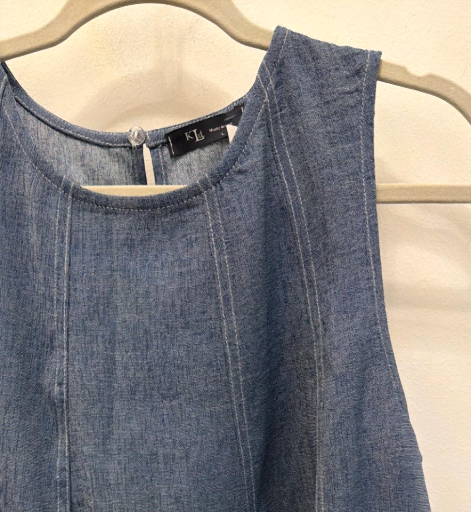 Kld. Signature - Women's Contrast Stitch Sleeveless Top
