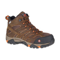 Merrell - Men's Moab Vertex Mid Waterproof Composite Toe Safety Shoe