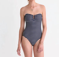 Vineyard Vines - Montauk Strapless One-piece Swimsuit