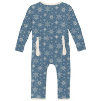 Kickee - Kids' Print Coverall with Snaps