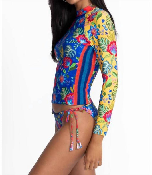 Johnny Was - RUMBA MIX LONG SLEEVE SURF SHIRT