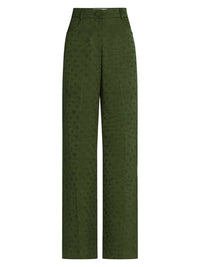 Silvia Tcherassi - Emine Jacqaurd Straight Leg Pants
