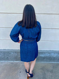 Ee:Some - Washed Mini Dress
