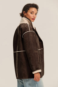 Velvet By Graham & Spencer - Shona Sherpa Reversible Jacket