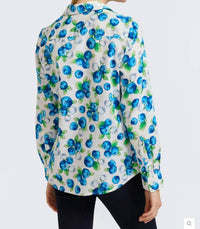 Foxcroft - TIE FRONT BLOUSE