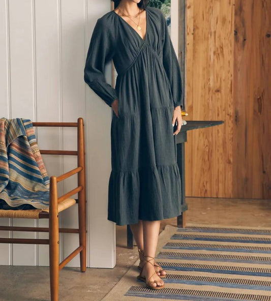 Faherty - Dream Cotton Gauze Sirene Midi Dress