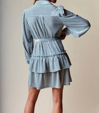 Rareraw - Evette Velvet Shirt Dress