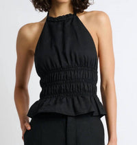 Onia - Smocked Halter Top