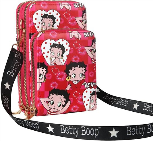 Betty Boop - Women's Crossbody Wallet