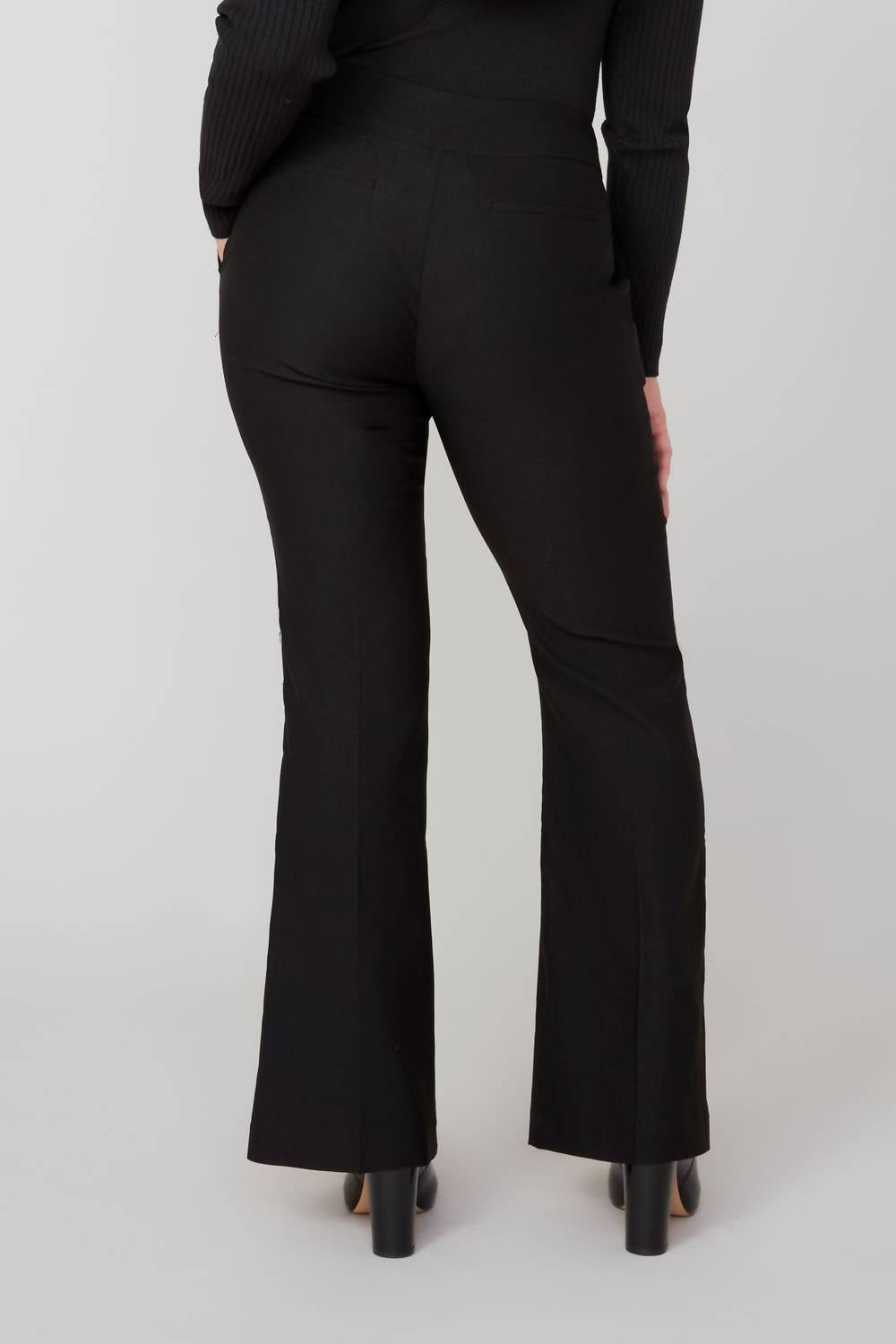 Renuar Pull On Trousers in black - women's pants - view 8