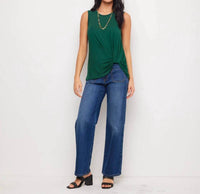Karen Kane - Sleeveless Pick-Up Top
