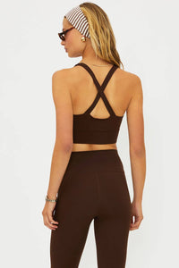 Beach Riot - Mindy Ruched Racerback Sports Bra