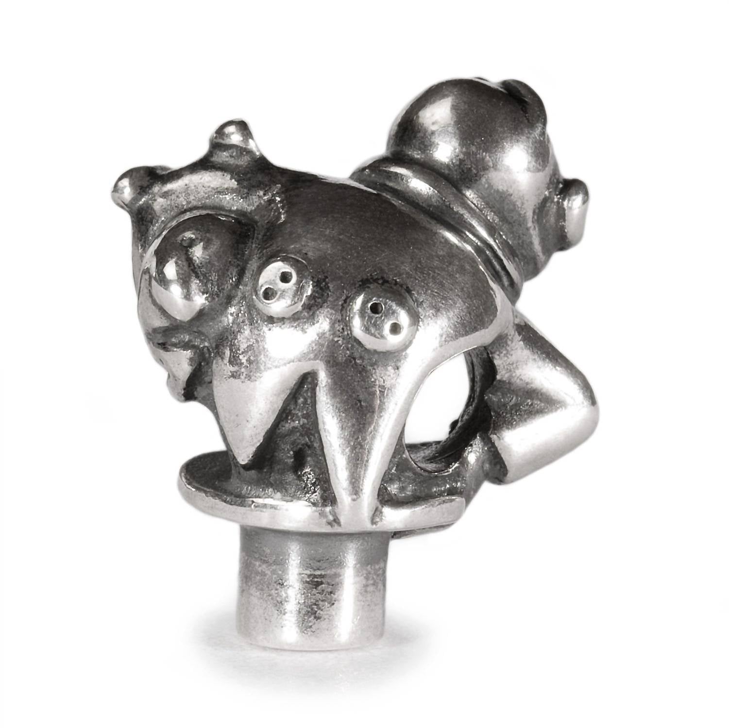 Trollbeads Women's Magician Bead Charm in silver - women's accessory - detail view