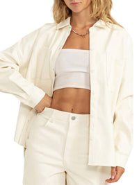 Hyfve - Leather Oversize Shacket