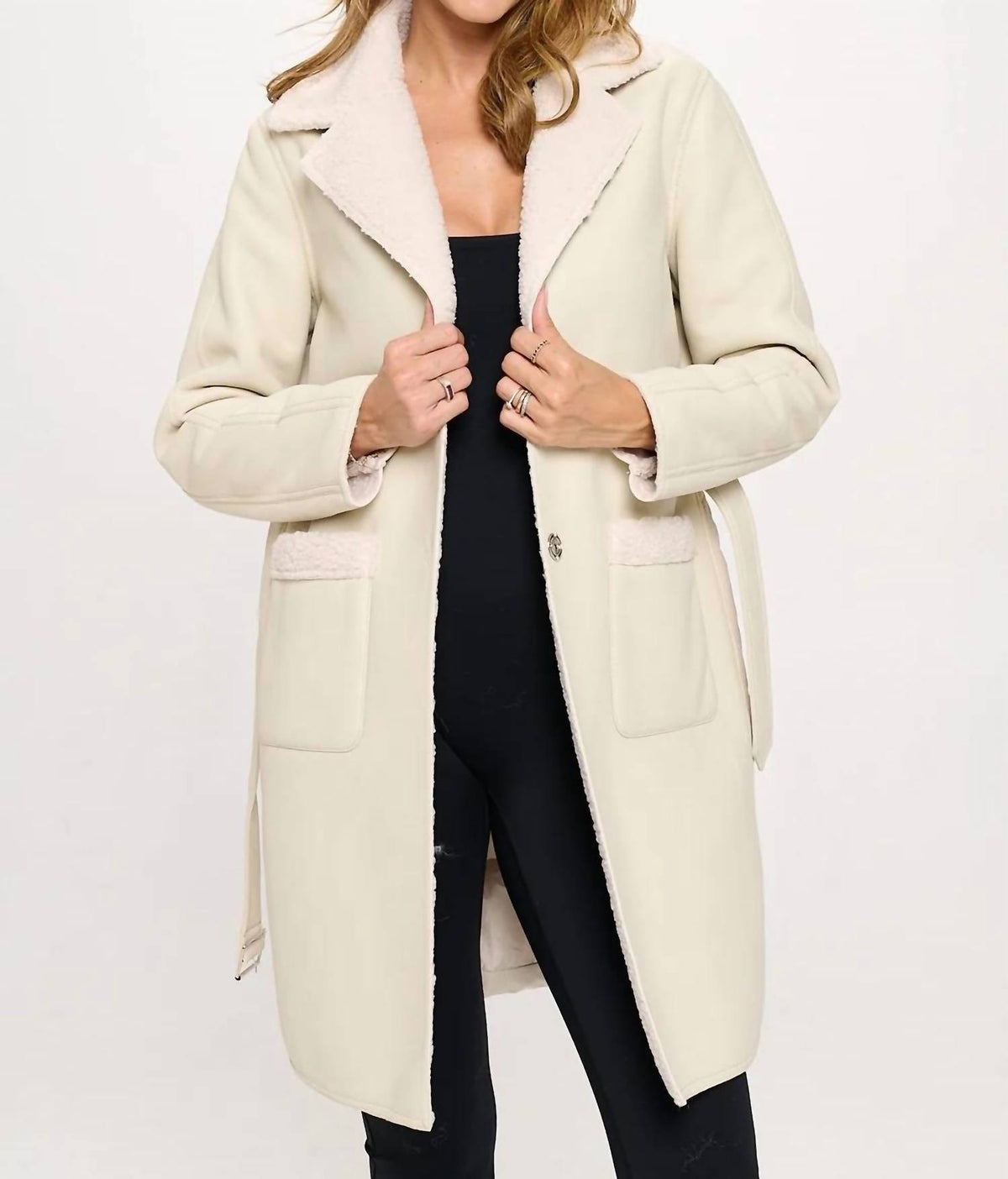 Coalition La - MIDNIGHT TRENCH COAT