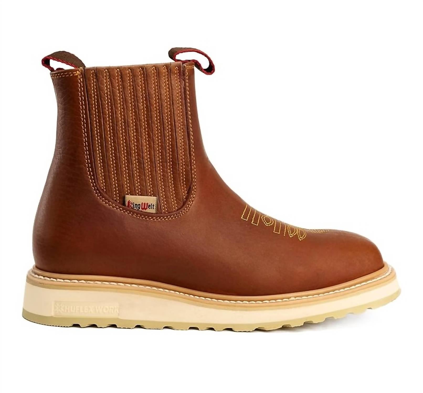 King Welt - Men's Ultra Flex Double Density Lightweight Work Boots