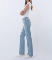 Flying Monkey - Low Rise Straight Leg Denim Jeans