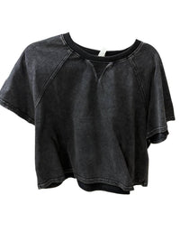 Hayden La - Girls Crop Short Sleeve Tee
