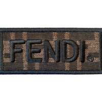 Fendi - Women's Roma Amor Embroidered Zucca Canvas Mini Strap