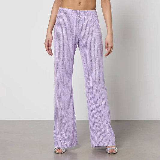 Stine Goya - Markus Sequined Mesh Trousers