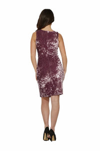 Rumies - Crushed Velvet Dress